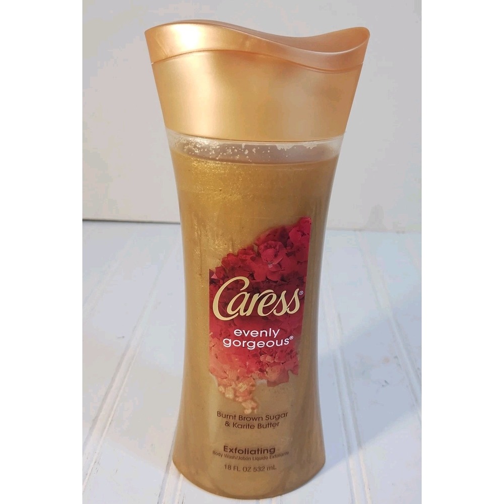 Caress BURNT BROWN SUGAR Body Wash Evenly Gorgeous LARGE SIZE 18 oz